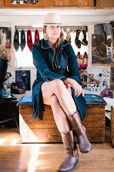 Sarah E. Lewis, founder of Bootleg Airstream // Photograph by Michelle Consuegra